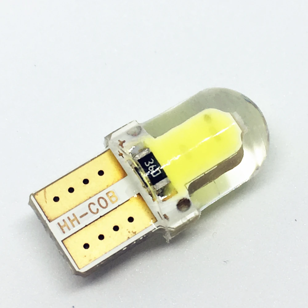 1 шт. суперъяркий светодиодный фонарь T10 194 W5W 168 COB супер ярсветодиодный поворотный