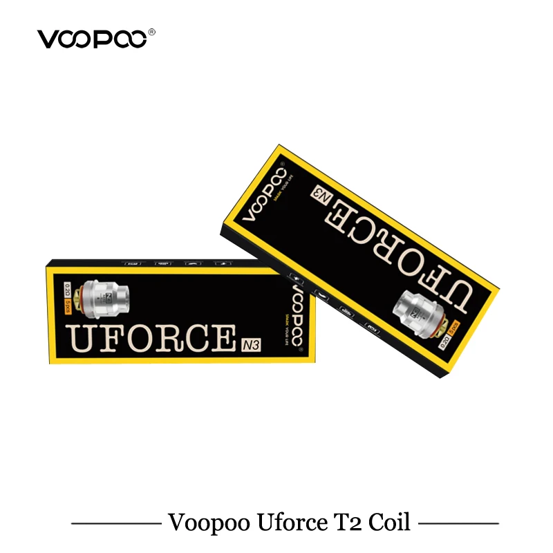 Vente 5 pcs lot VOOPOO UFORCE T2 bobine Voopoo glisser Kit Voopoo Mini Kit bobine de remplacement U2 U4 U6 U8 N1 N2 N3 R1 D4 P2 bobine de maille