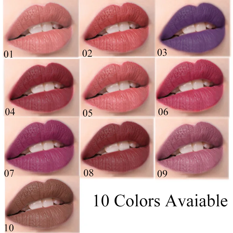 BONNIE CHOICE 10 цветов матовая фотобумага косметика легкая в нанесении бархатная