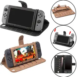 Для nintendo Switch кожаный чехол защитный CoverMulti-functionStorage Carry Bag 12,11