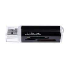 USB 2,0 кардридер компьютерные компоненты для ноутбуков TF MMC SDHC карты памяти Аксессуары Многофункциональный внешний TF кардридер