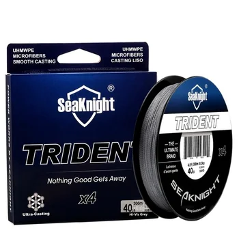 

New Best TRIDENT 300M/328YDS 4 Strand PE Braided Fishing Line Super Strong Braided Fishing Line for Carp Fishing Saltwater Line
