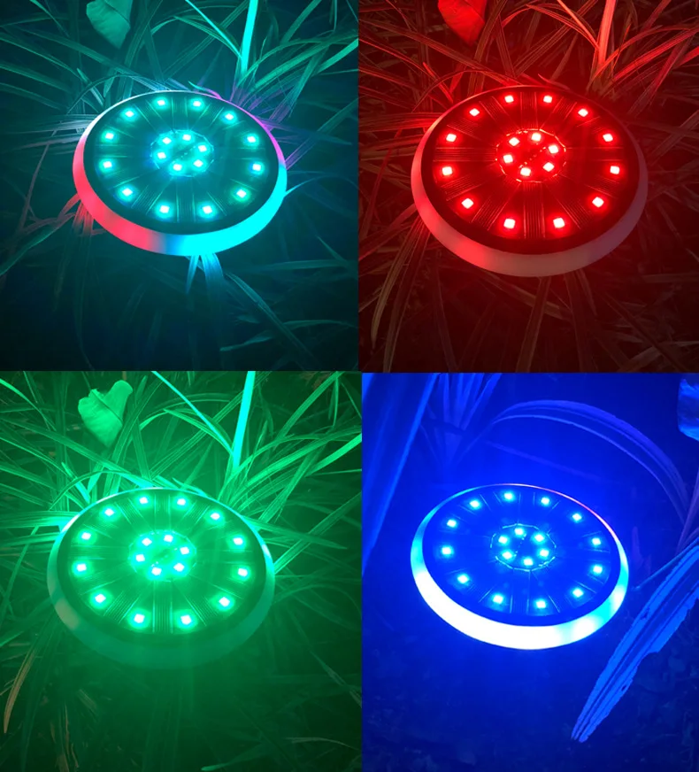 Заземляющий свет Палуба огни Led Carrabile подъездная дорога водонепроницаемый RGB