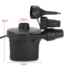 В 2 в 1 надувать и дефлировать насос 12 В Портативный электрический воздушный насос для надувной спальный матрас для плавания бассейн Air подушки кровать