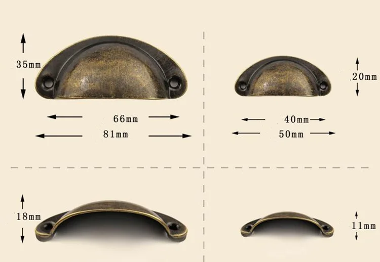 2 шт. Металл Ретро Шкаф ящика ручки антикварный шкаф латунь дверные ручки шкатулка тянет мебель интимные аксессуары домашний декор