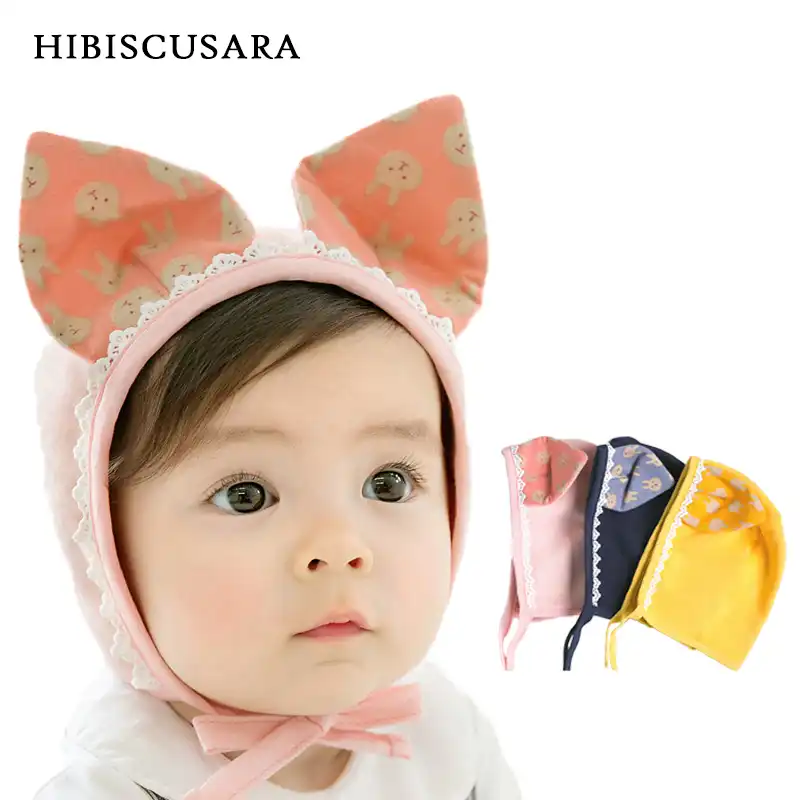 baby girl hat with ears