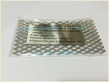 

Free shipping Titanium Mesh for Plating Machine platinum titanium mesh gold plated titanium mesh for rectifier machine