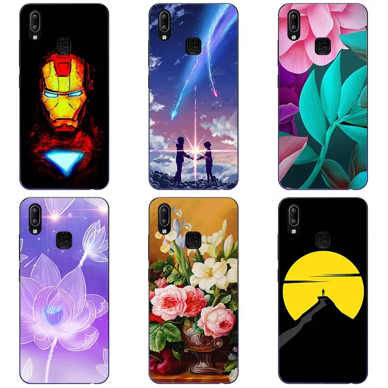 

Soft silicone Cover Cases For vivo U1 y95/y91 Silicone Painting Phone Case Soft TPU Patterned fitted Case shell