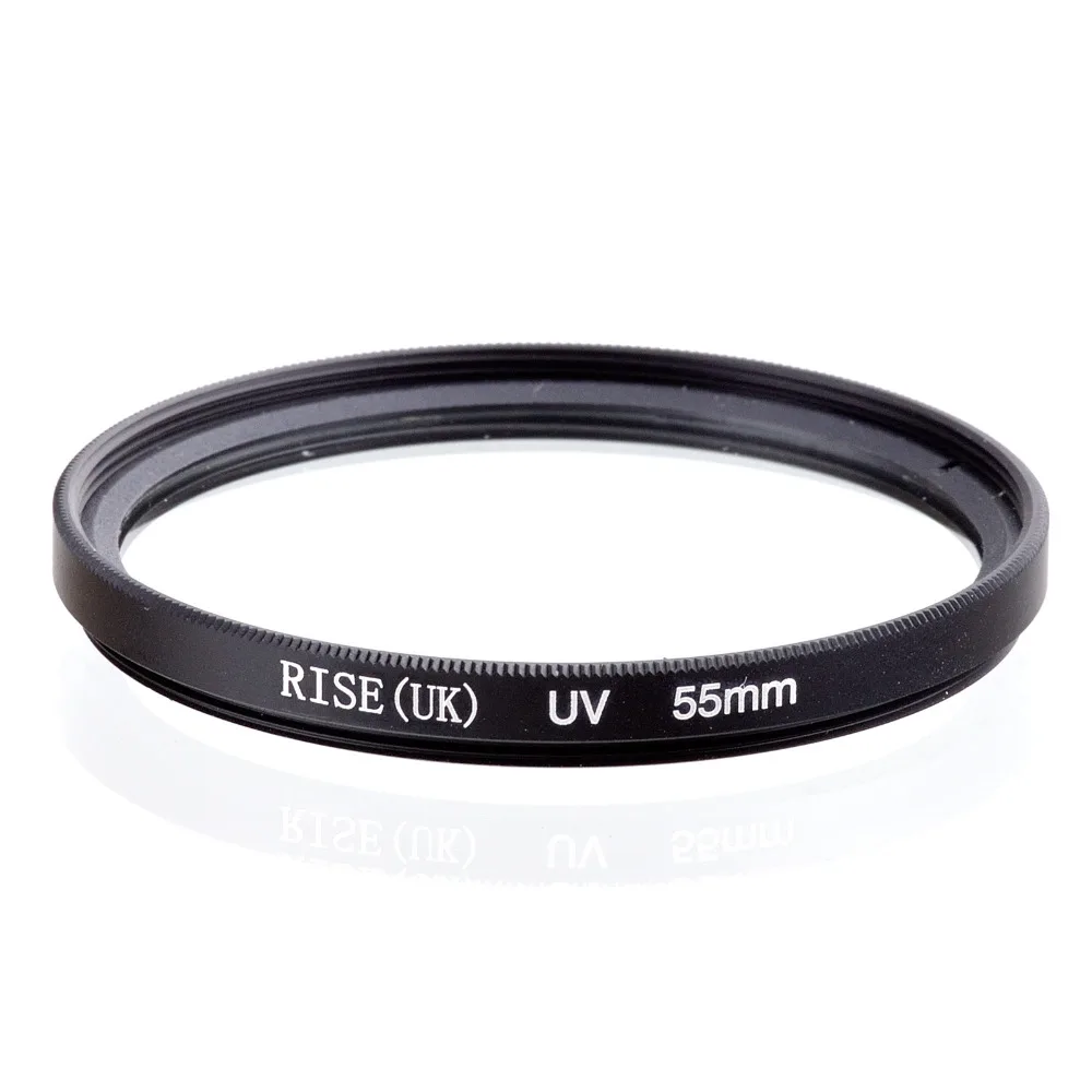 RISE(UK) 55 mm UV Filter Lens Protector for Canon Nikon Sony Olympus Camera|filter adhesive|filter cleanerprotector radio - AliExpress