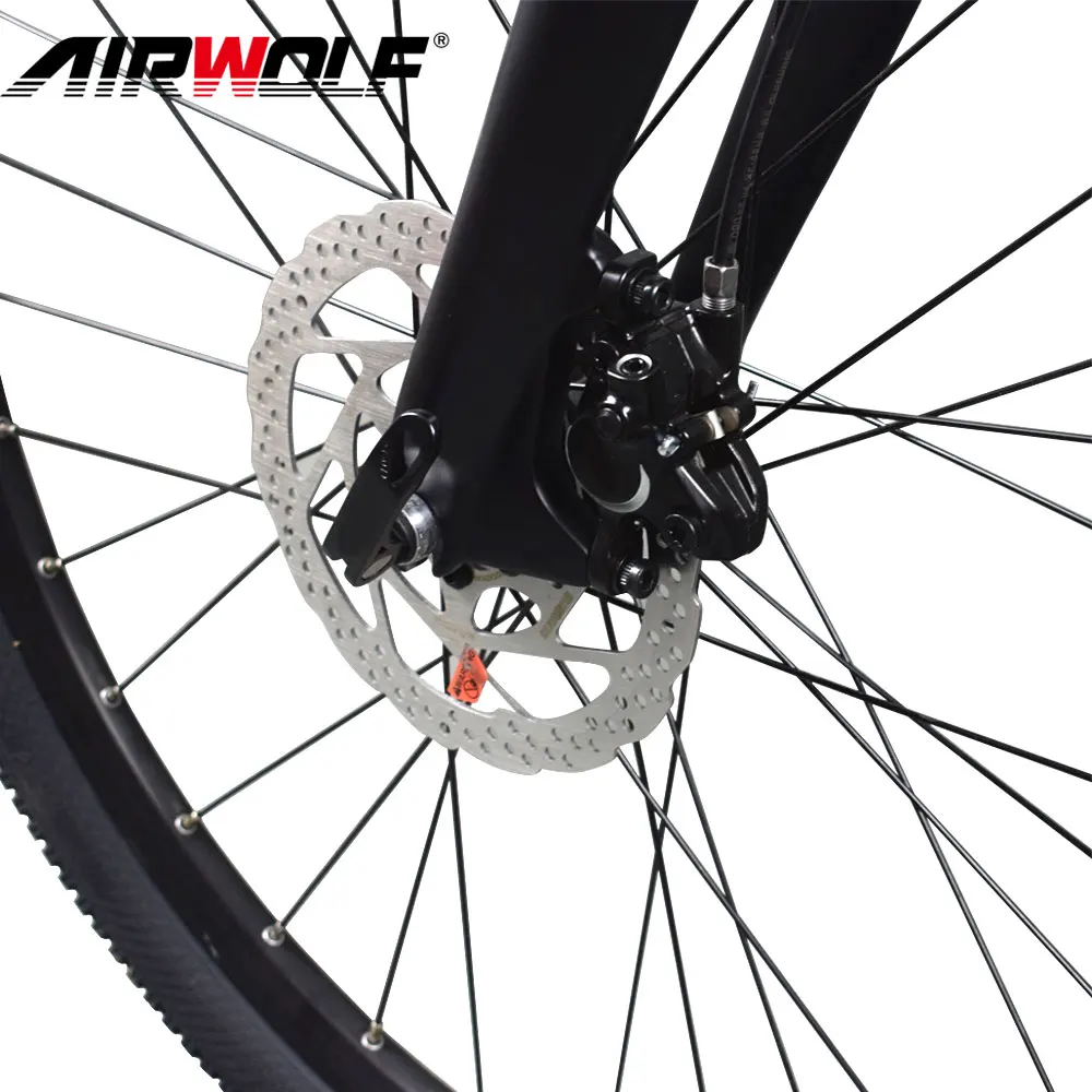 Excellent Airwolf New Carbon MTB Bike 26er Carbon mountain bicycle with SH1MANO M370 GroupSet Disc Brake for kids/woman carbon bicicleta 5
