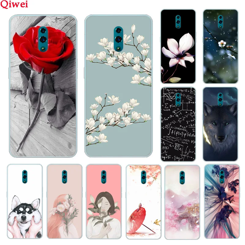 

For OPPO Reno 10X Zoom Case For OPPO Reno Cover Printing Soft Silicone Case For OPPO Reno 10X Zoom Reno Z Phone Cases Fundas