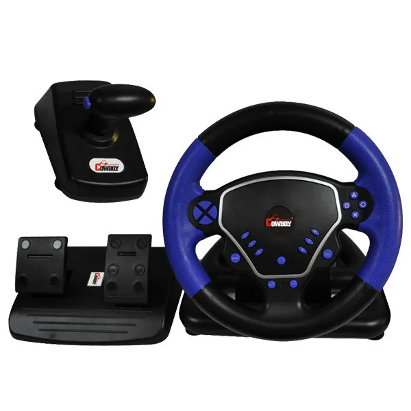 Three in one game steering wheel racing steering wheel High Performance FREE Shippingin Video
