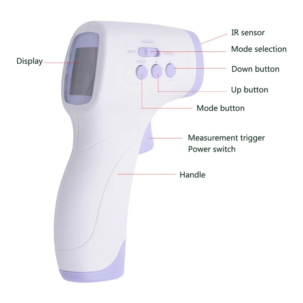 MrY NonContact IR Laser Digital Thermometer Infrared Thermometer