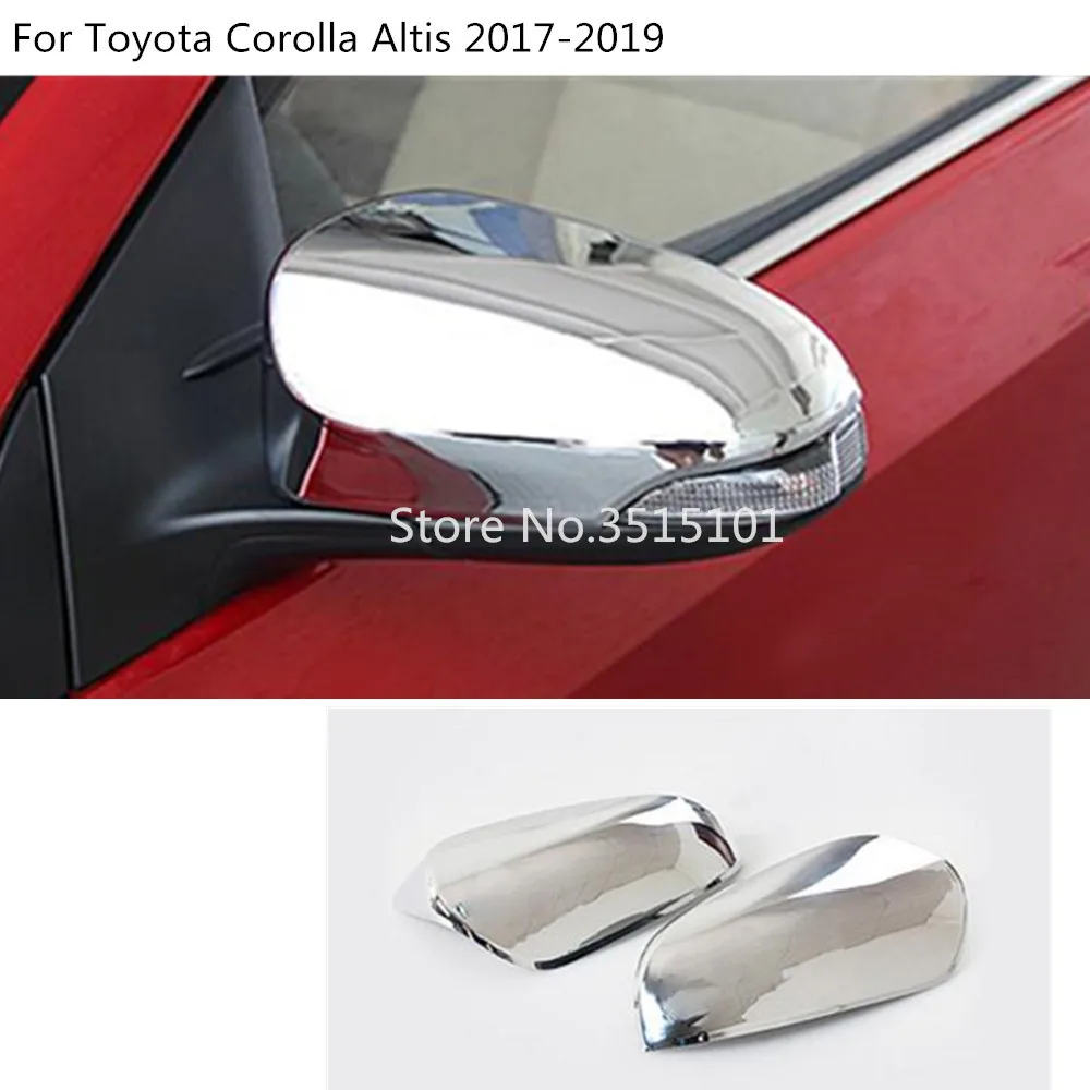 Car styling body back rear view Rearview Side Door Mirror Cover stick