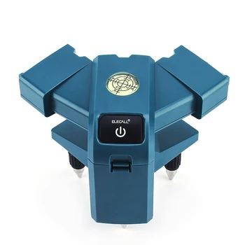 ELECALL EGVS3 Laser meter 90 degree right-angle ground meter, infrared measuring instrument line level meter ink line adjustable ELECALL EGVS3 Laser meter 90 degree right-angle ground meter, infrared measuring instrument line level meter ink line adjustable