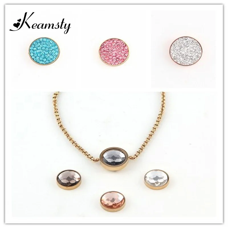 Keamsty nueva llegada magnética Moneda de cristal intercambiable para mi moneda Cambio pulsera y Collar para accesorio de mujer DIY Keamsty nueva llegada magnética Moneda de cristal intercambiable para mi moneda Cambio pulsera y Collar para accesorio de mujer DIY