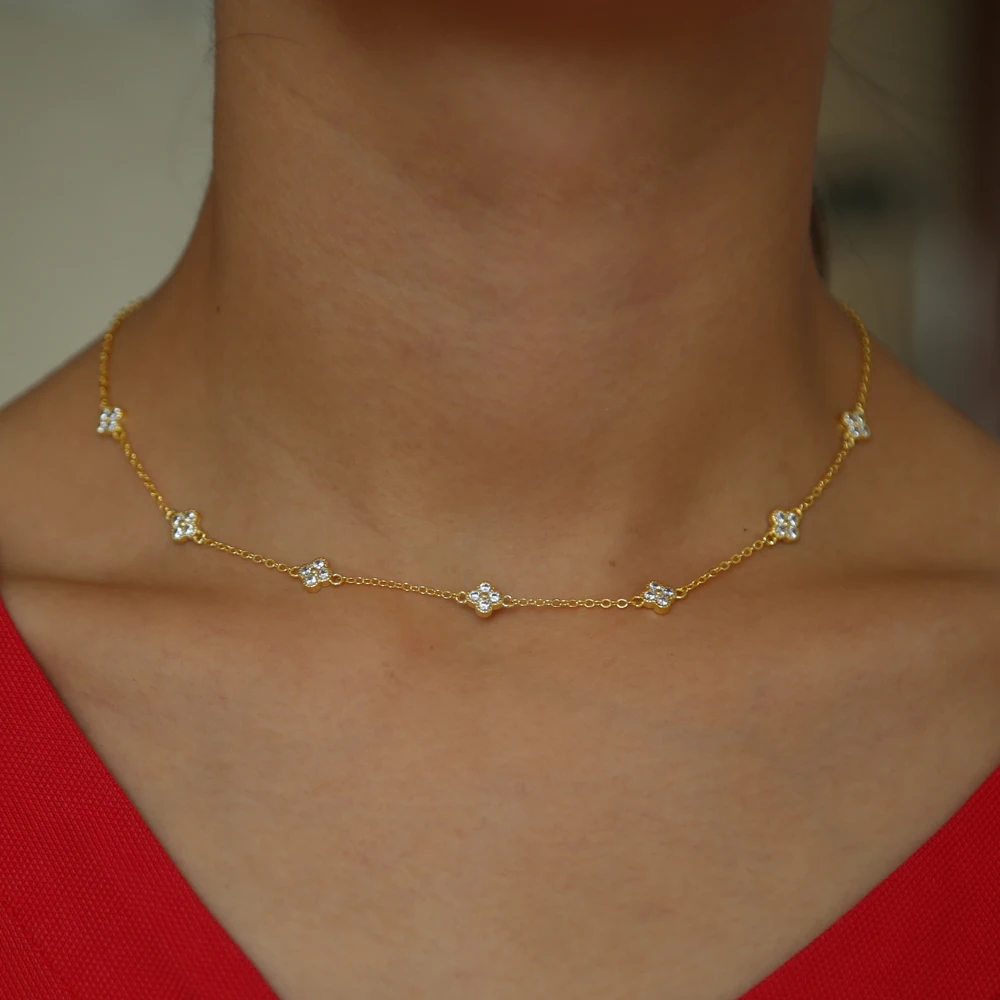 BRASS NECKLACE y 33+7CM(17)