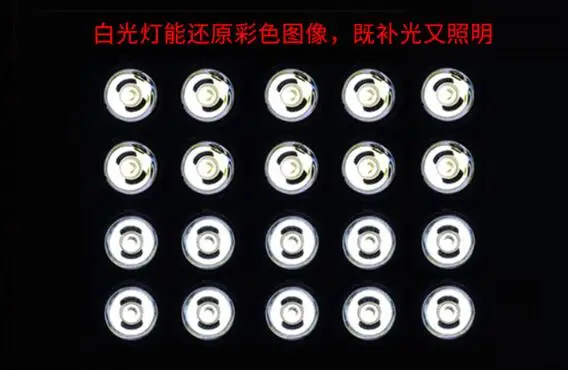DC12V/AC12V/AC24V/AC220V IP67 3600LM белый свет 36 Вт Массив светодиодный Светодиодный лампа заполняющего света Ночное видение для монитор системы безопасности CCTV