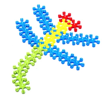 

UainCube 150pcs/lot Stacking Blocks Toys for Childrens Learning Educational Dolls for Kids with Mom and Dady In Family Together