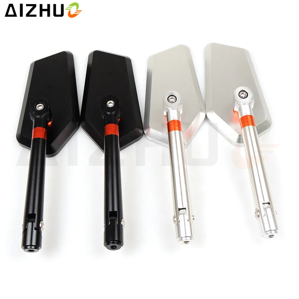 

Motorcycle Rearview Mirrors CNC Aluminum Universal Side Mirrors For Ducati MONSTER 696 795 821 Scrambler Honda SHADOW 750 NC700X