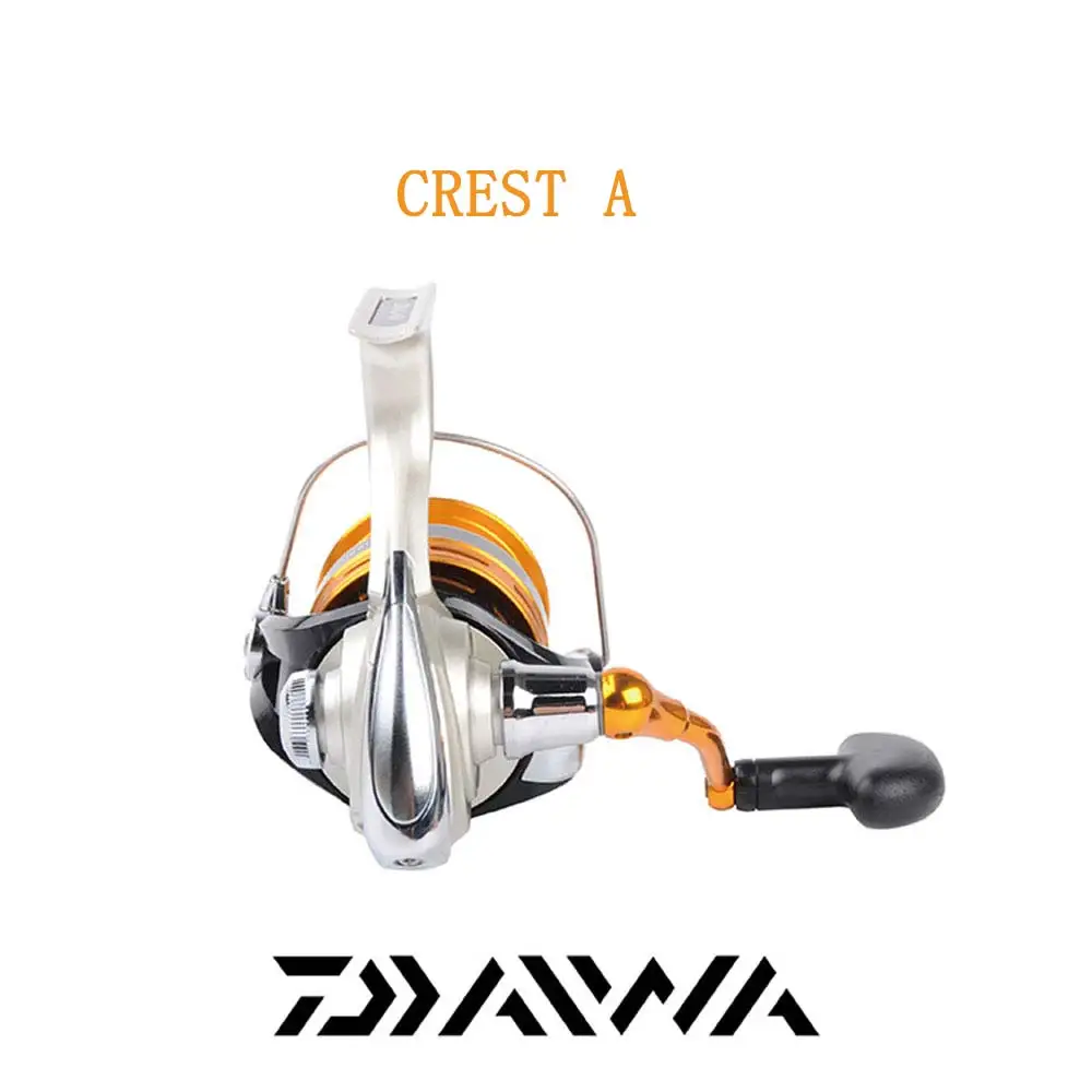 DAIWA CREST спиннинговая Рыболовная катушка с легким корпусом 5,3: 1 прочные шестерни 3+ 1BB Передняя тянущаяся карповая Рыболовная катушка алюминиевая катушка