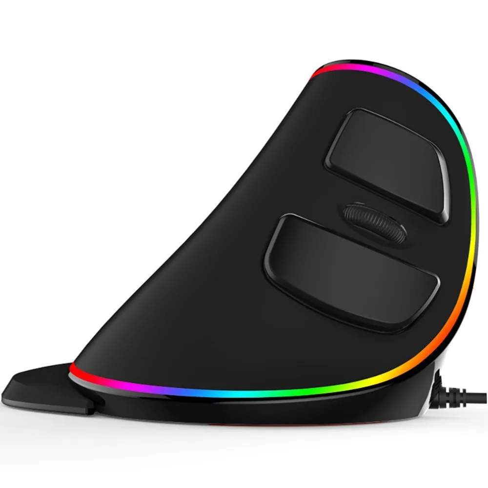 

Colorful M618Plus Office Mouse RGB Ergonomic USB Vertical Mouse Wired Vertical Mouse Anti-skid Anti-sweat Removable