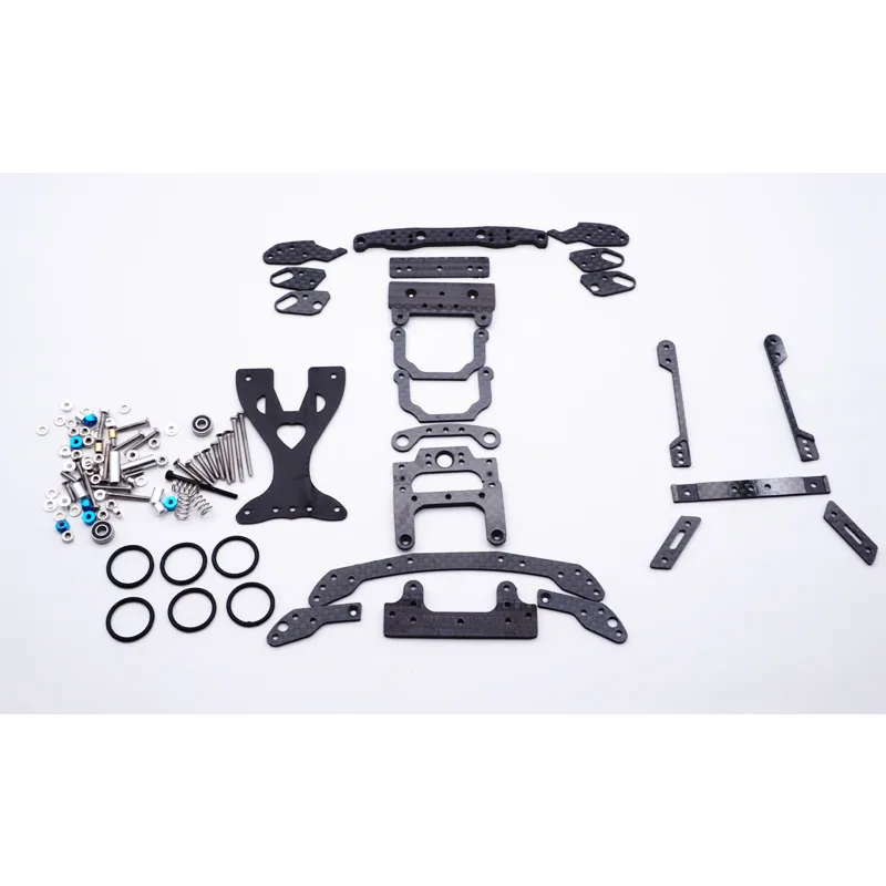 

mini 4wd carbon pivot set swing fish car parts MS chassis suspension carbon full setting mini 4wd spring for tamiya car