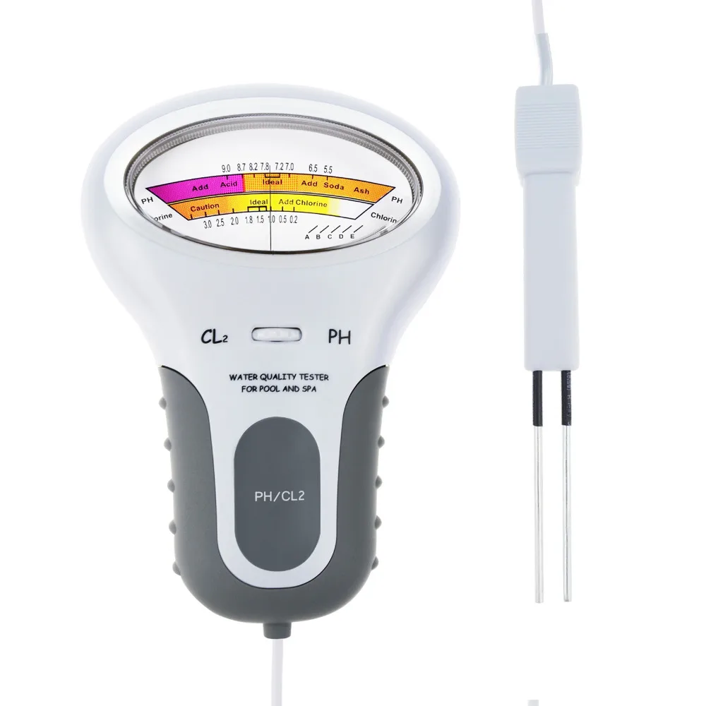 Анализ качества воды спа pH& хлор(Cl2) Электро-лампа тестера и легко носить с собой