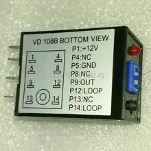 Автомобильный шлейфовый детектор для раздвижных ворот/управления транспортным сигналом 4 уровня чувствительности