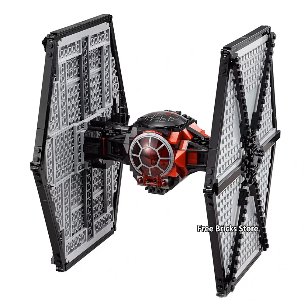 Fit Star Series Wars 75211, имперские фигурки истребителя галстука, 75101, сделай сам, развивающие строительные блоки, игрушки для детей, подарки, Bela 10900