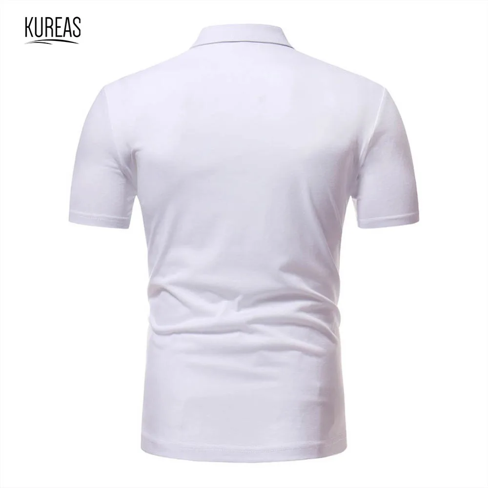 Kureas для мужчин Африканский одежда Дашики футболка традиционные короткий рукав мужские поло рубашки для мальчиков Племенной Модные топы