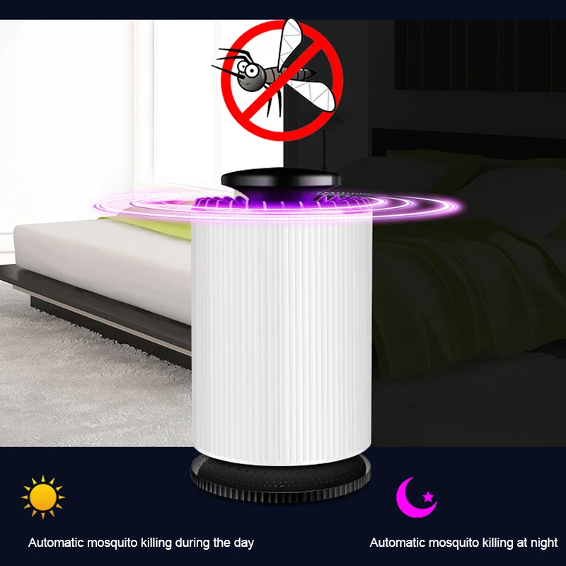 

USB Powered LED Photocatalyst Mosquito Dispeller with Trap Lamp for Home GHS99