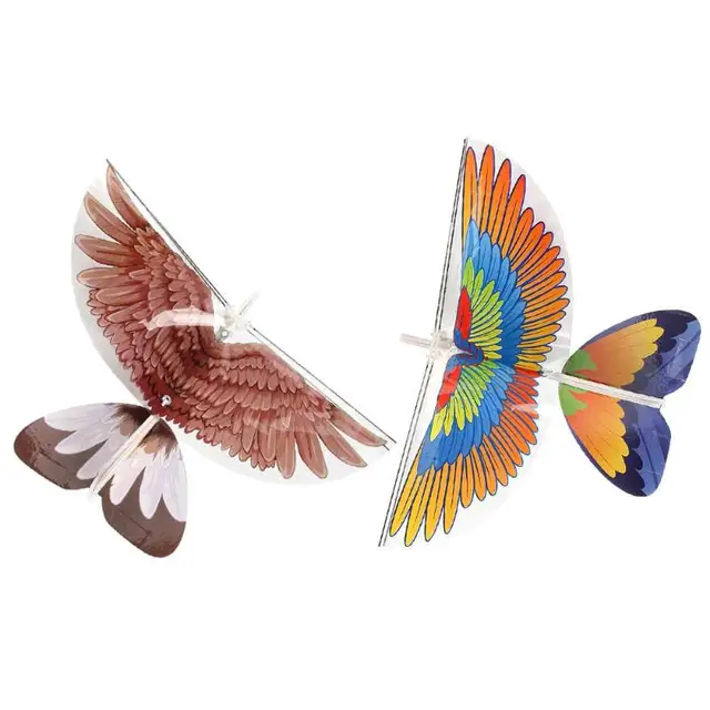 RC Flying Bird for Kids DIY Electric RC Kite Flying Bird RC Animal Toys