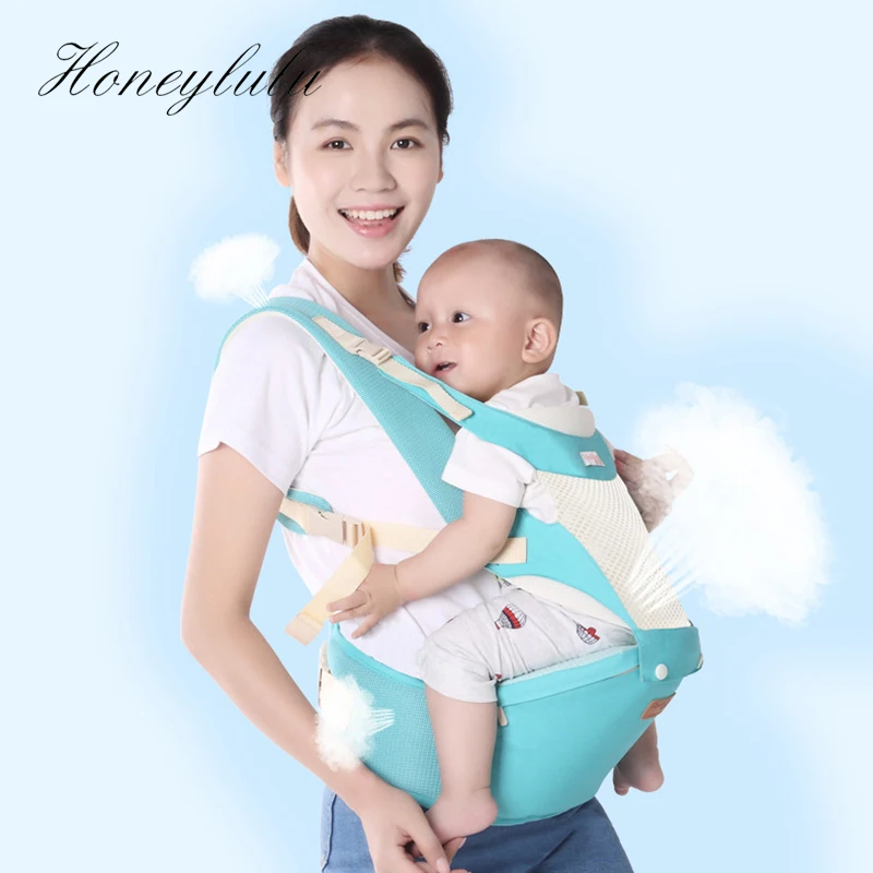 Силиконовое Сетчатое сиденье Honeylulu летняя переноска для новорожденных слинг