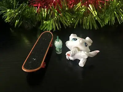 Pet Shop колли собака с сердцевидными глазами щенок игрушка очень редкие Littlest