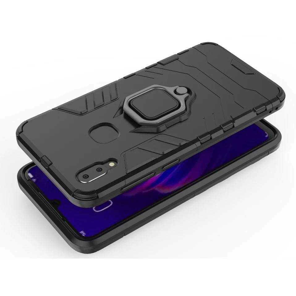 Aromr Phone Case For Vivo V11i V11 Pro X23 X27 Cover Ring Holder Magnetic Protector Case For Vivo V11 Pro V11i V15 S1 iqoo Cases (5)
