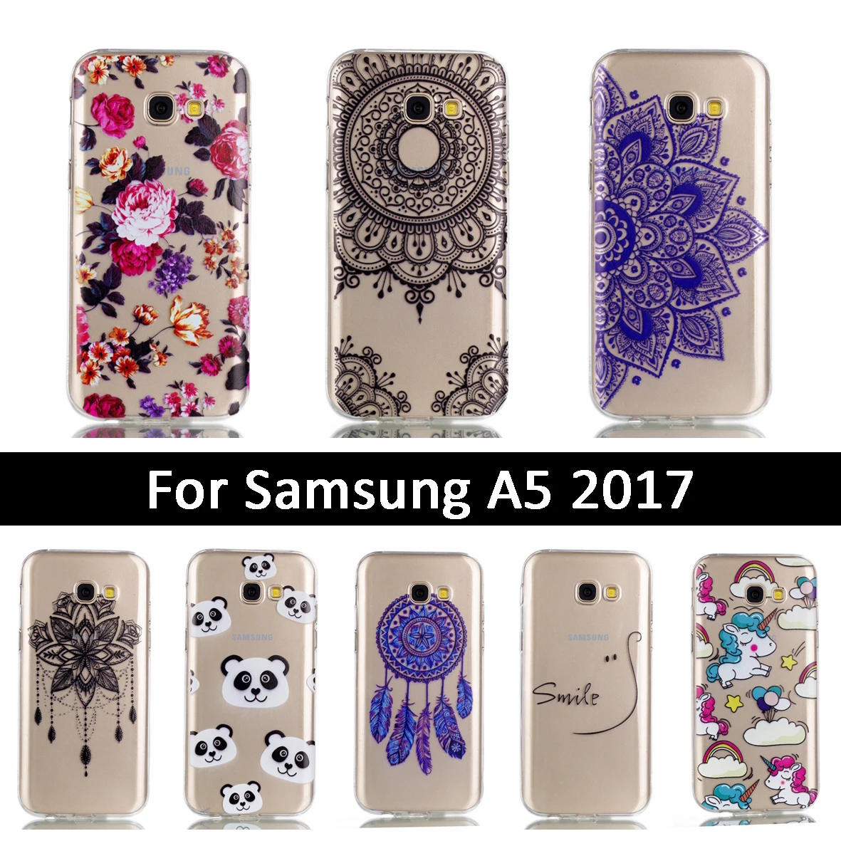 Мягкий ТПУ силиконовый чехол для Samsung Galaxy A5 2017 A520 A520F Чехол мобильного телефона A 5