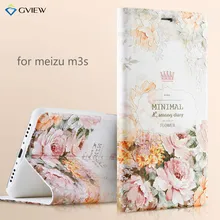 Meizu m3s phone case,3D Relief Painting Flip Stand Leather Cover Case for meizu m3s mini (5.0 inch) with free Screen Film