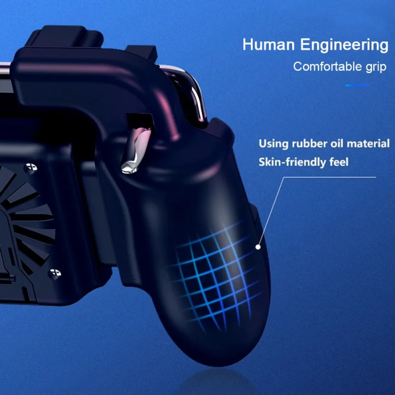  H5 For PUBG Gamepad Cell Phone Mobile Heat Dissipation Control Joystick Gamepad L1R1 controller for