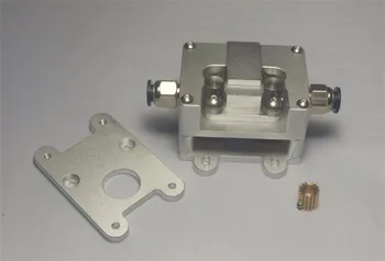 

UM2+ Ultimaker2+ all metal bowden extruder Upgrade kit 1.75/3mm second version deceleration extruder Double Grip Extruder