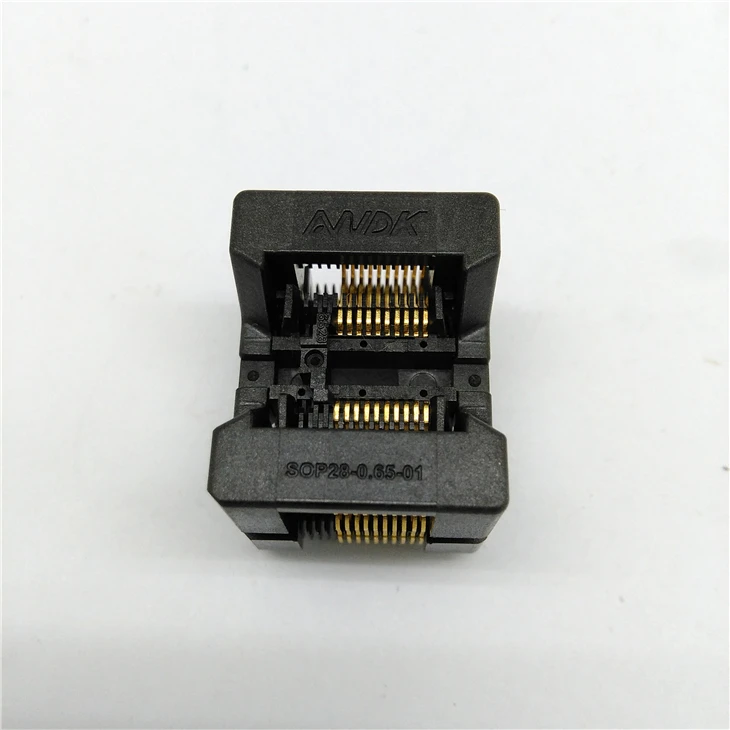

SOP20 Burn in Socket OTS20-1.27-01 Chip IC Test Socket Programming Socket Wholesale High Quality Programmer Adapter