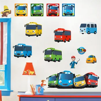 

TOYO Tayo The Little Bus Wall Sticker Decal Decor Poster Mural removable d222