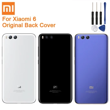 

XIAOMI Original Battery Back Cover Case For Xiaomi Mi 6 Mi6 M6 Phone Backshell Replacement Rear Housing Case