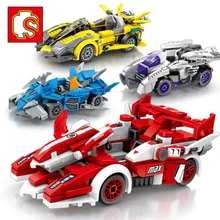 

Car Mobilization Series Racing Model Building Blocks High Quality Compatible Legoings Bricks For Children Birthday Gifts Toys