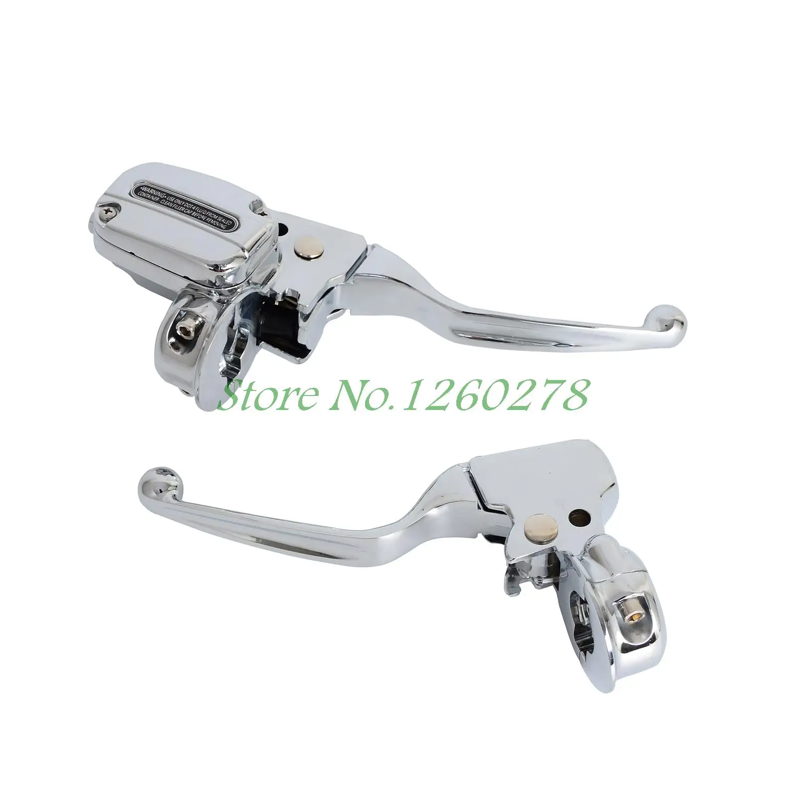 Motorcycle Brake Master Cylinder Clutch lever Bracket For Harley Street