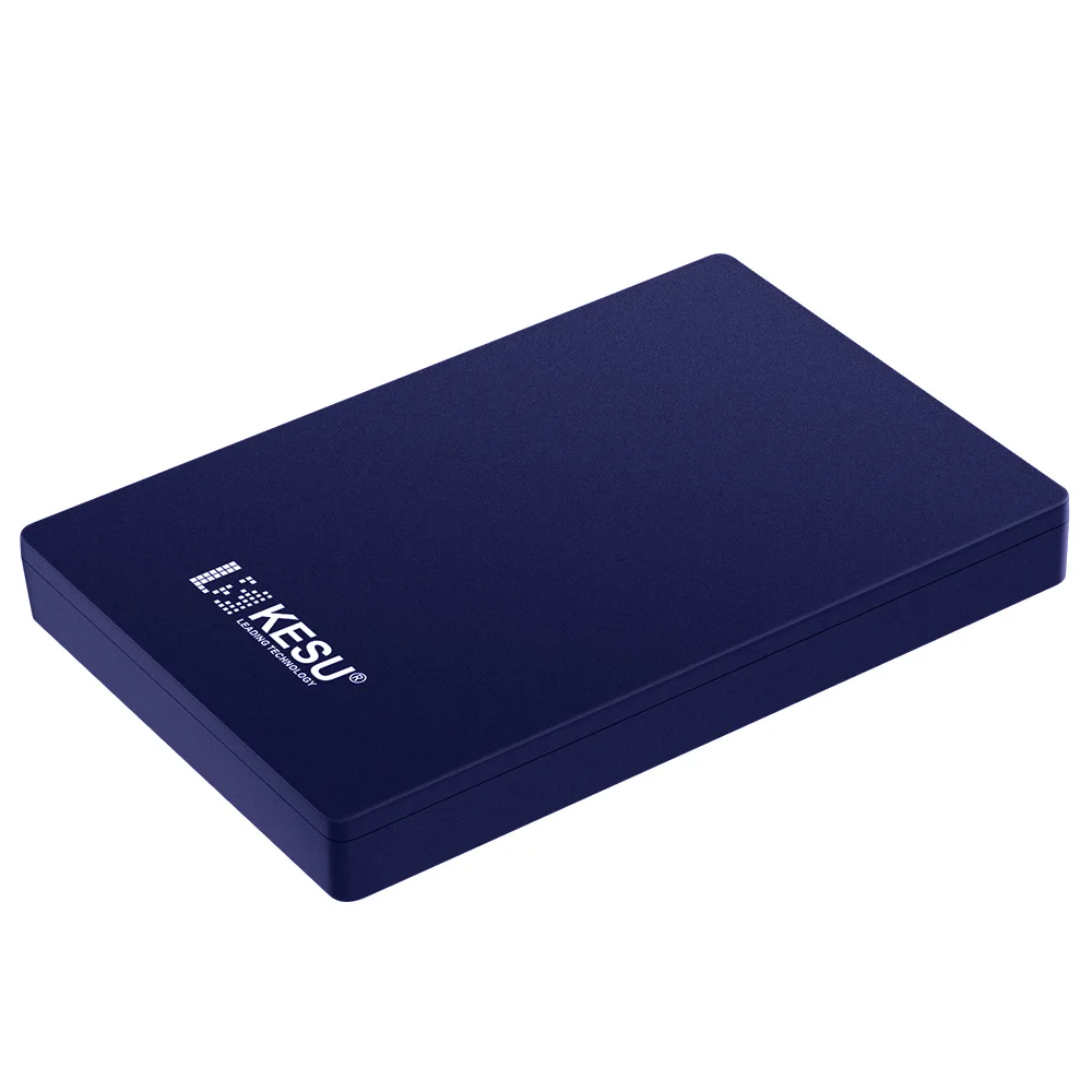 KESU 2," Портативный внешний жесткий диск USB 3,0 120 Гб 160 Гб 250 ГБ 320 ГБ 500 750 1 ТБ 2 т жесткий диск Externo накопитель на жестком диске для PS4/Xbox One - Цвет: Blue