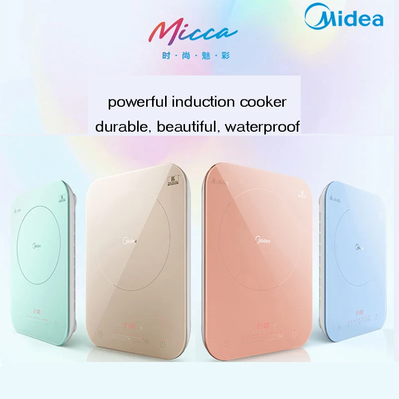 

Fashion Exquisite Induction Cooker Constant Uniform Fire NEG Colorful Microcrystalline Panel Sliding Temperature Control