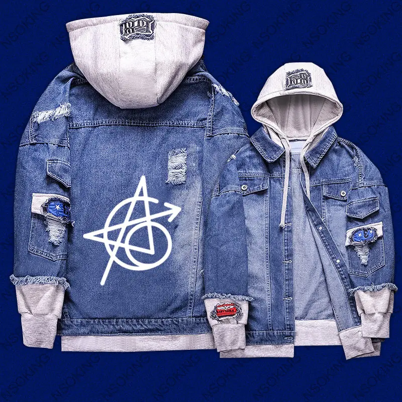 New Avengers Endgame Jeans Coat Avengers 4 Infinity War-Part II Men Quantum suit hoodie Women reflect light Fashion Jacket