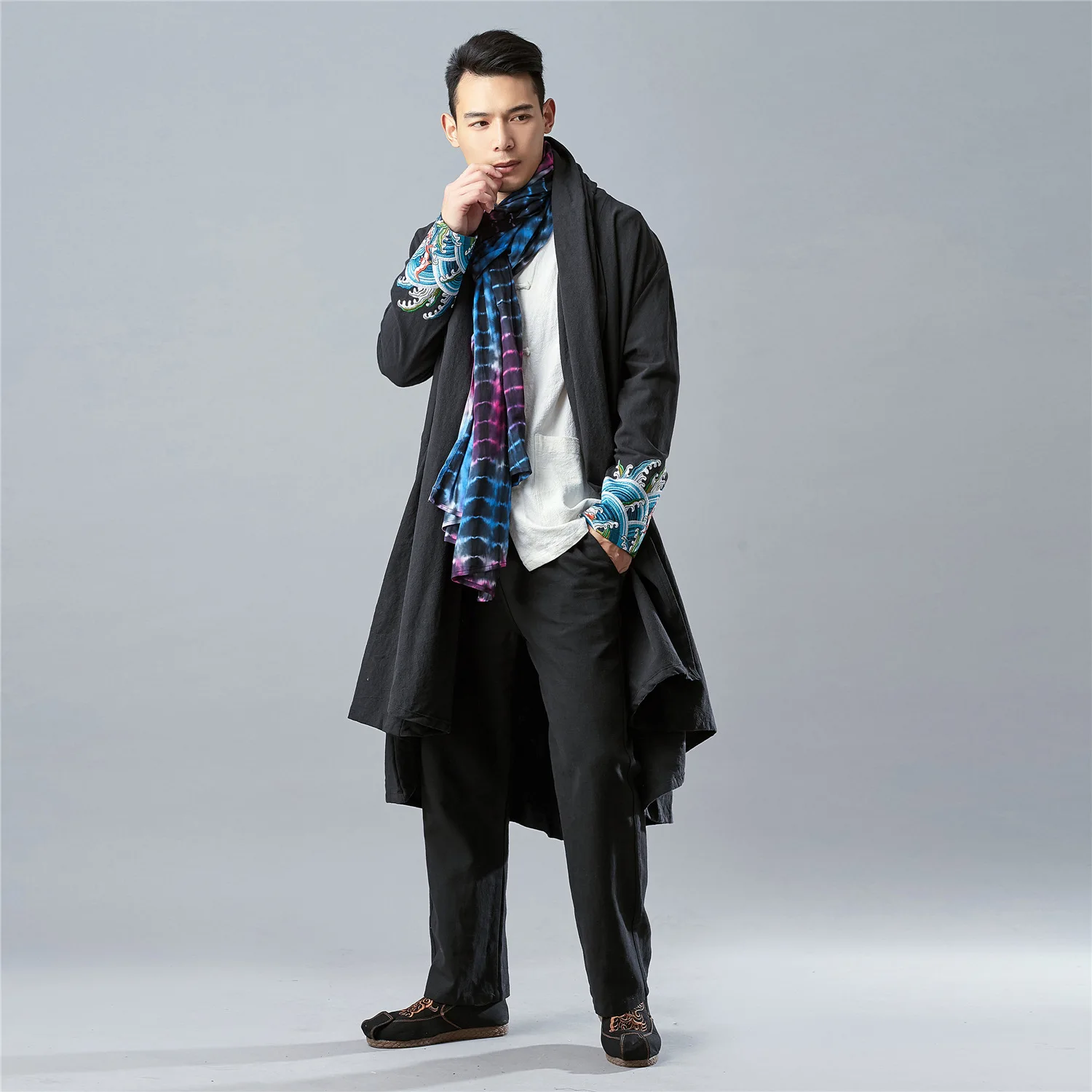 Mode Lose Retro Hohe Strickjacke Lässig Lange Qualität Großhandel Mode Frauen Wintermantel Lässig Baumwolle Armee