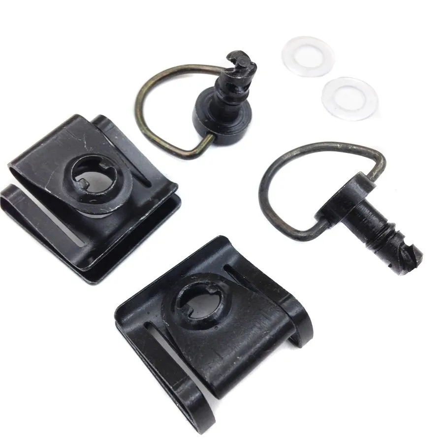 

Aftermarket free shipping motorcycle parts Quick Release D-ring Turn Race Fairing Fastener For KTM Ducati BLACK